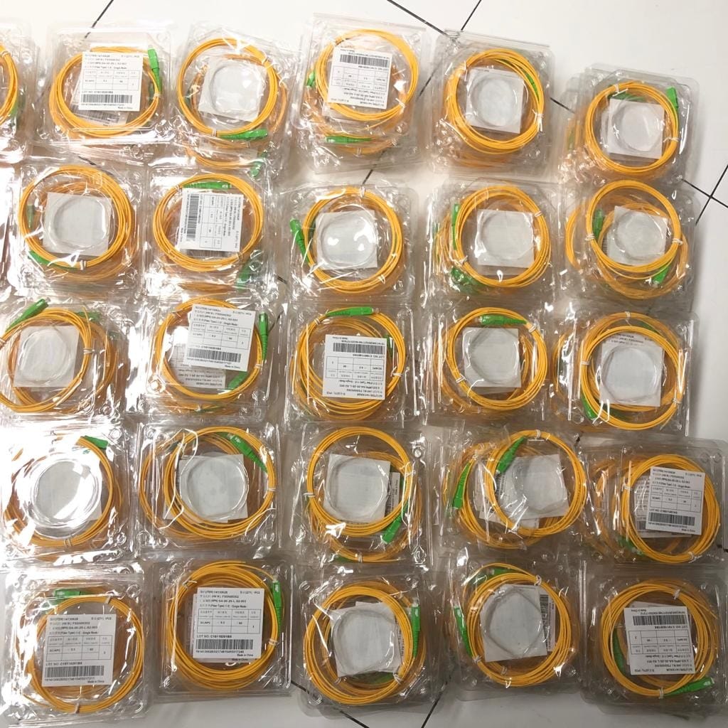 Fiber Patch Cord Test Report Type SC/APCSC/APC 5 Meter Impor Dari Jepang