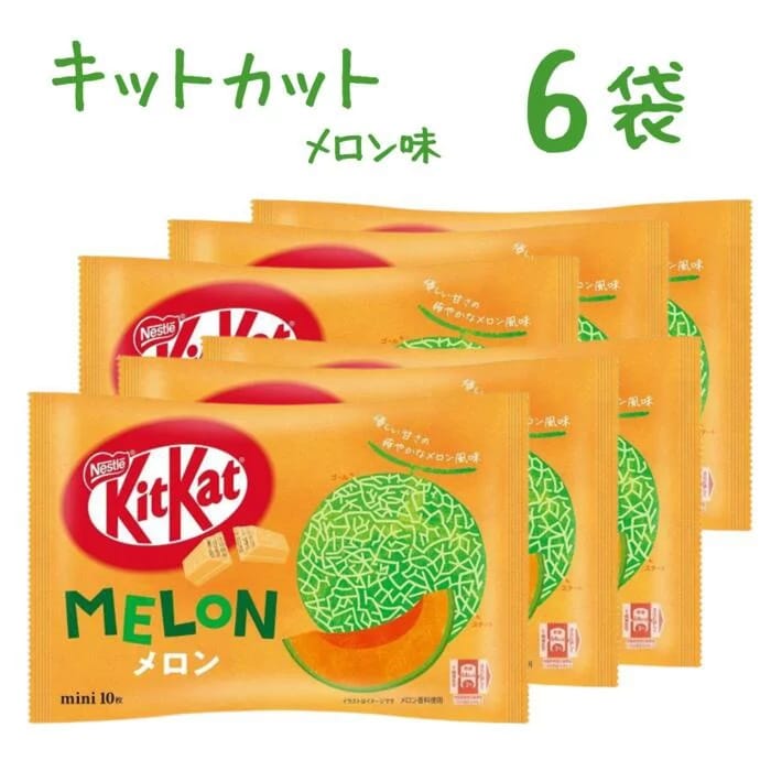 [Jastip] KitKat Mini Rasa Melon 6 Kantong Impor Dari Jepang
